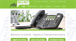 Desktop Screenshot of callnet.co.nz
