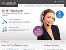 Tablet Screenshot of callnet.in